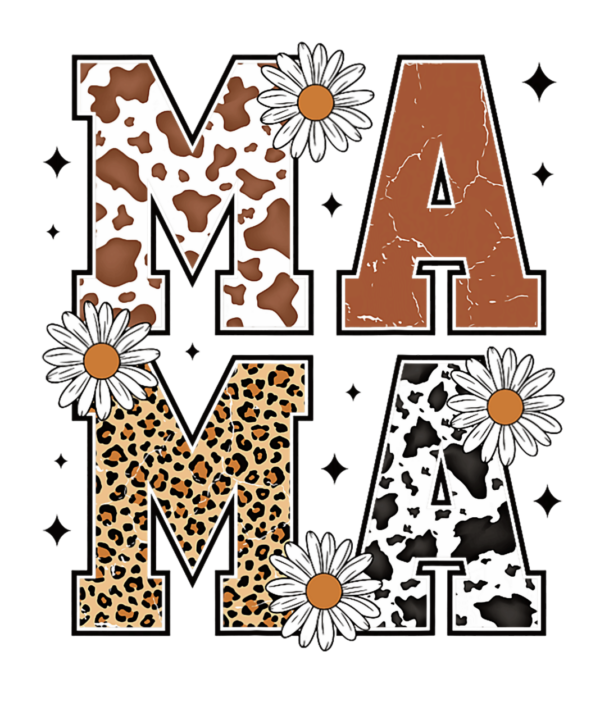MAMA animal print 012 classy and sassy Mom-Mommy Mother MaMa - Image 2